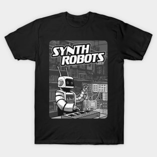 Synth Robot for Synthesizer lover and Electronic Musician T-Shirt